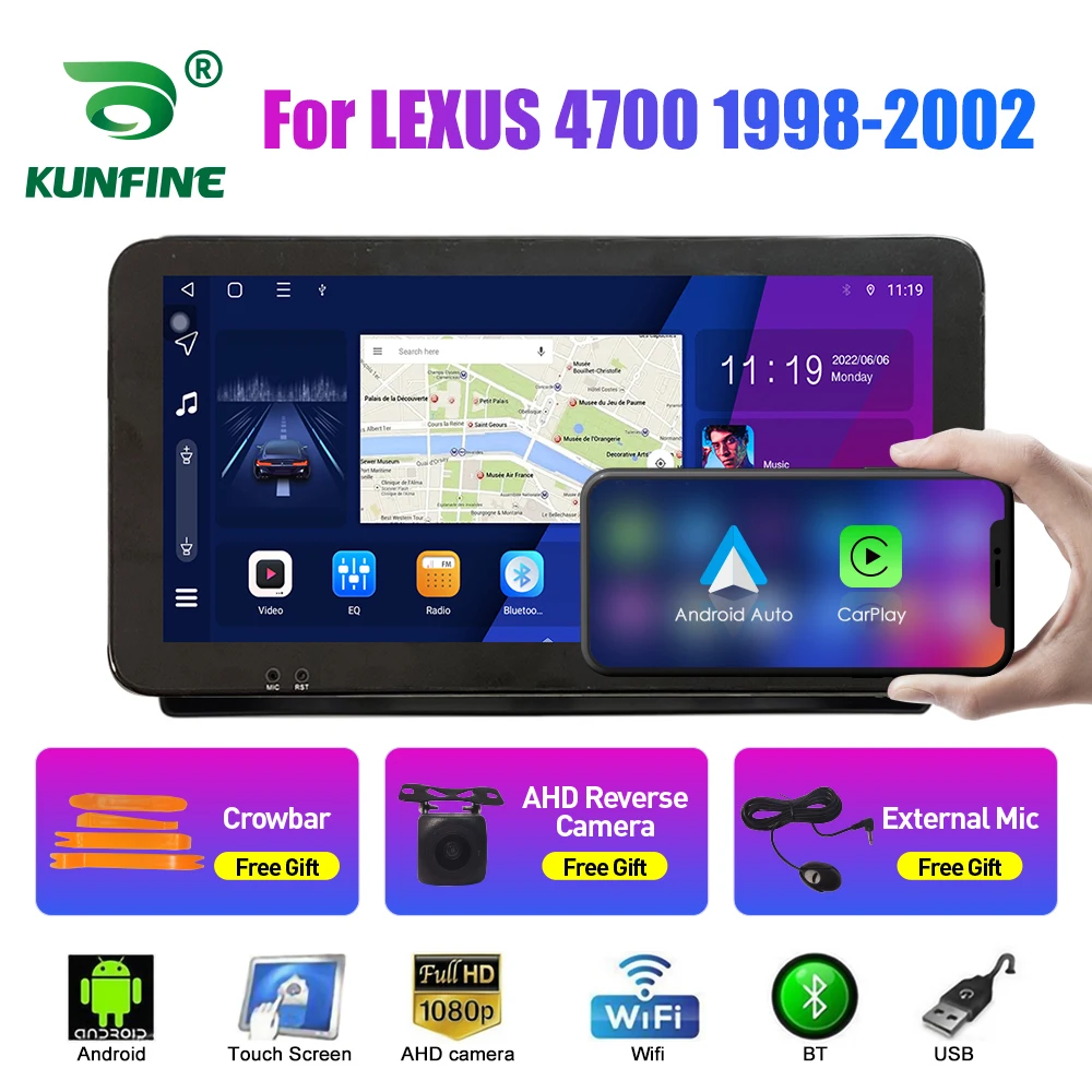 10.33 Inch Car Radio For LEXUS 4700 1998-2002 2Din Android Octa Core Car Stereo DVD GPS Navigation Player QLED Screen Carplay
10.33 Inch Car Radio For LEXUS 4700 1998-2002 2Din Android Octa Core Car Stereo DVD GPS Navigation Player QLED Screen Carplay