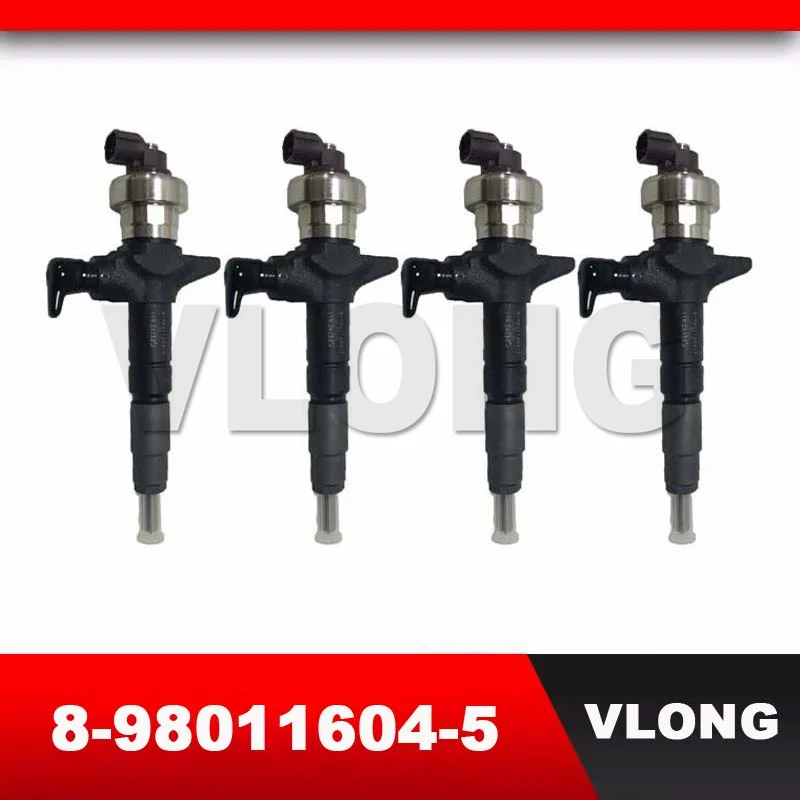 4PCS Common Rail Fuel Injector Assy 095000-6980 095000-6981 095000-6982 095000-6983 8-98011604-5 For ISUZU D-MAX 4JJ1 3.0 Engine
4PCS Common Rail Fuel Injector Assy 095000-6980 095000-6981 095000-6982 095000-6983 8-98011604-5 For ISUZU D-MAX 4JJ1 3.0 Engine