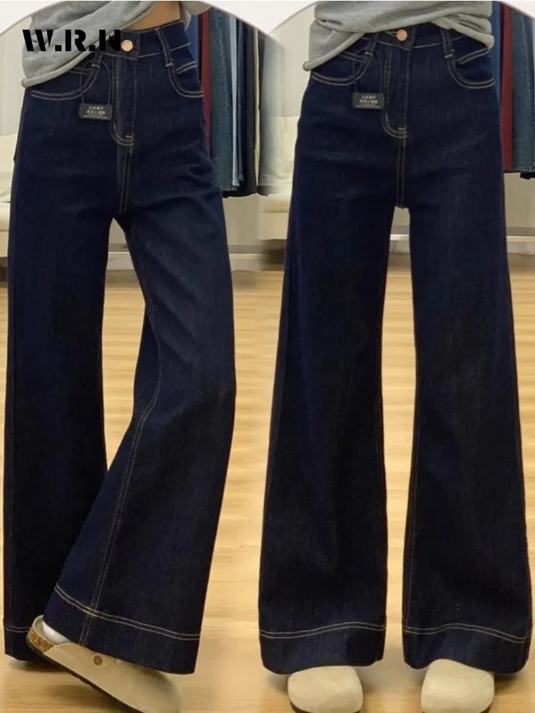 Women Y2K Baggy 2000s Denim Trouser Vintage Washed Casual Minimalist Pants Grunge High Street Retro High Waist Blue Jeans
Women Y2K Baggy 2000s Denim Trouser Vintage Washed Casual Minimalist Pants Grunge High Street Retro High Waist Blue Jeans