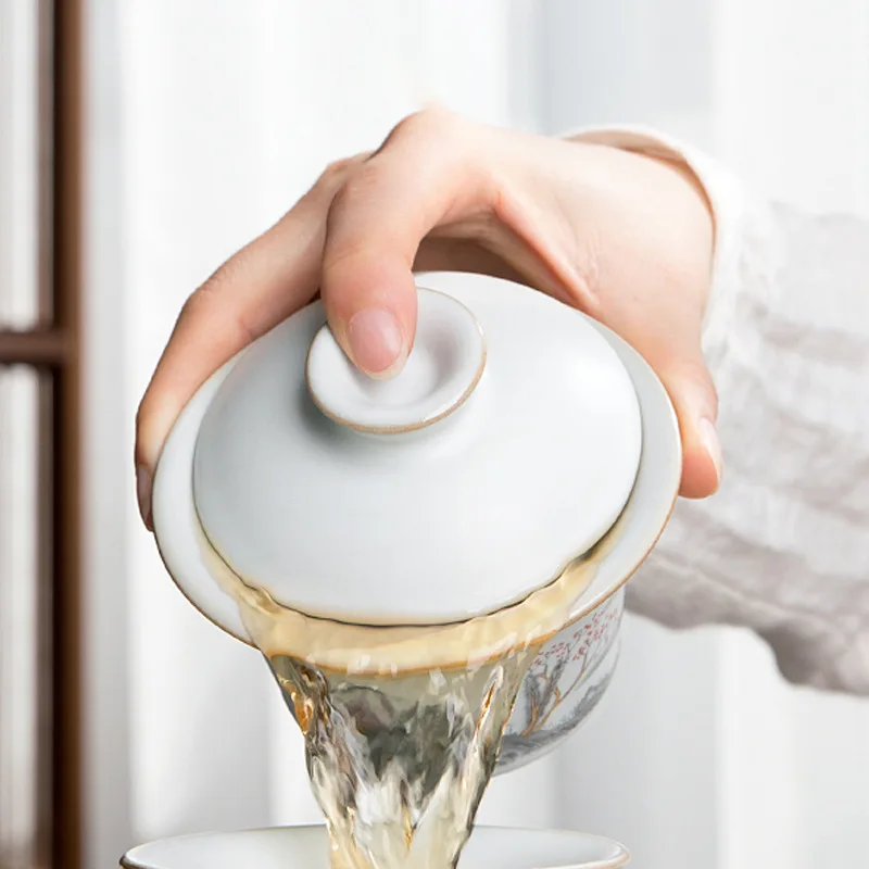 Tea Set Cup Matcha Gaiwan Teapot Gift Chinese Thermal Complete Infuser Ceremony Kung Fu Mugs Yerba Mate Tools Service Ceramic
Tea Set Cup Matcha Gaiwan Teapot Gift Chinese Thermal Complete Infuser Ceremony Kung Fu Mugs Yerba Mate Tools Service Ceramic