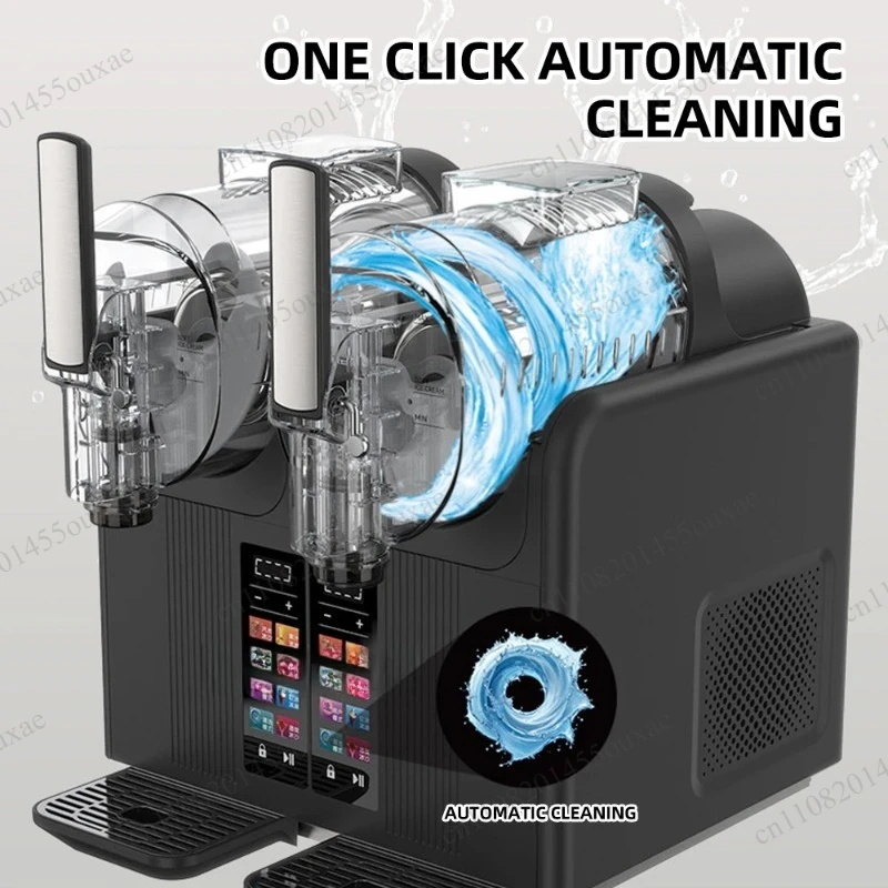 Double Tank BS-B8 Automatic Frozen Beverage Machine Commercial Ice Cream & Smoothie Making Equipment For Shop Use
Double Tank BS-B8 Automatic Frozen Beverage Machine Commercial Ice Cream & Smoothie Making Equipment For Shop Use