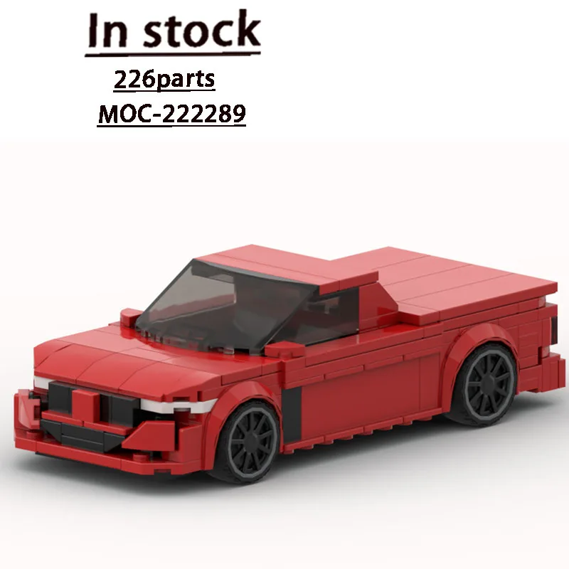 MOC-222289 Red New Sports Iconic Supercar Racing Building Block Model 226 Parts Creative Boys Children's Birthday Toy Gift
MOC-222289 Red New Sports Iconic Supercar Racing Building Block Model 226 Parts Creative Boys Children's Birthday Toy Gift