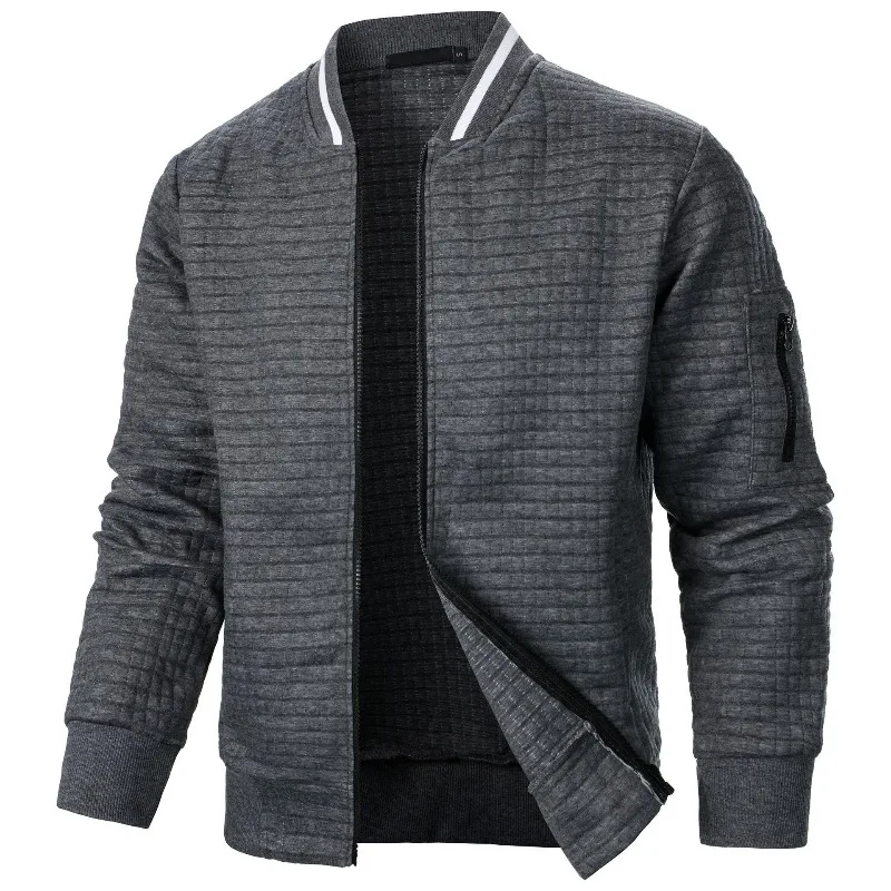 New Checkered Zipper Jacket Mens Spring Autumn Long Sleeve Stand Collar Top Commute Streetwear Solid Color Casual Baseball Coats
New Checkered Zipper Jacket Mens Spring Autumn Long Sleeve Stand Collar Top Commute Streetwear Solid Color Casual Baseball Coats