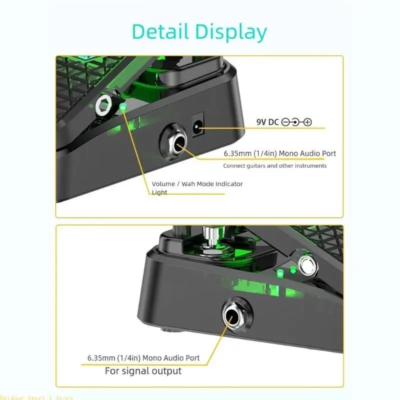 A0KA Unpowered Guitar Amp Pedal Stage Ready Guitar Effects Pedal Plastic Texture
A0KA Unpowered Guitar Amp Pedal Stage Ready Guitar Effects Pedal Plastic Texture