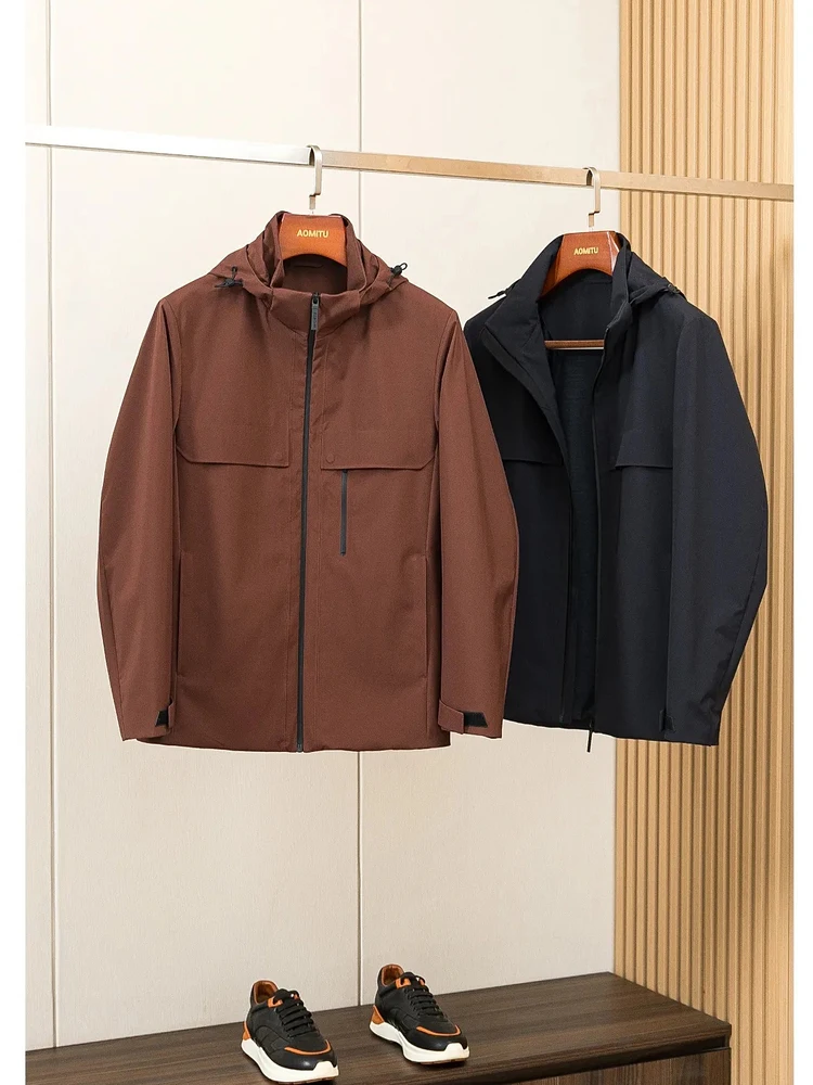Men's Outdoor Commute Jaet Autumn Winter Warmth Hooded Functional Casual Busin Sle Nylon Polyester Zipper Closure Coat
Men's Outdoor Commute Jaet Autumn Winter Warmth Hooded Functional Casual Busin Sle Nylon Polyester Zipper Closure Coat
