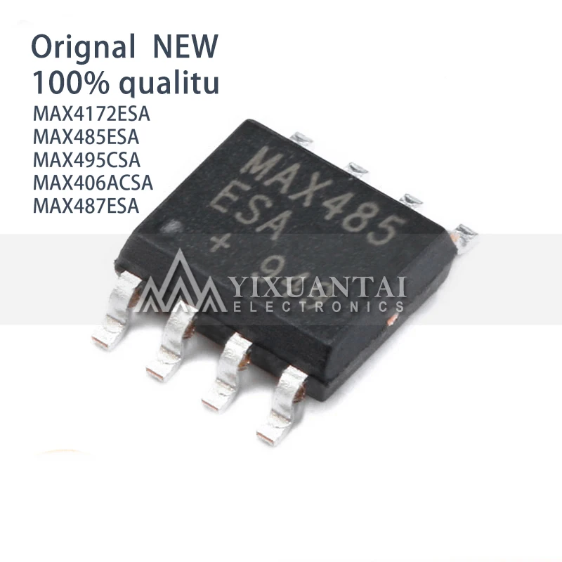 5pcs SOP-8 MAX4172ESA MAX485ESA MAX495CSA MAX406ACSA MAX487ESA MAX4172 MAX485 MAX495 MAX406 MAX487 SOIC-8
5pcs SOP-8 MAX4172ESA MAX485ESA MAX495CSA MAX406ACSA MAX487ESA MAX4172 MAX485 MAX495 MAX406 MAX487 SOIC-8