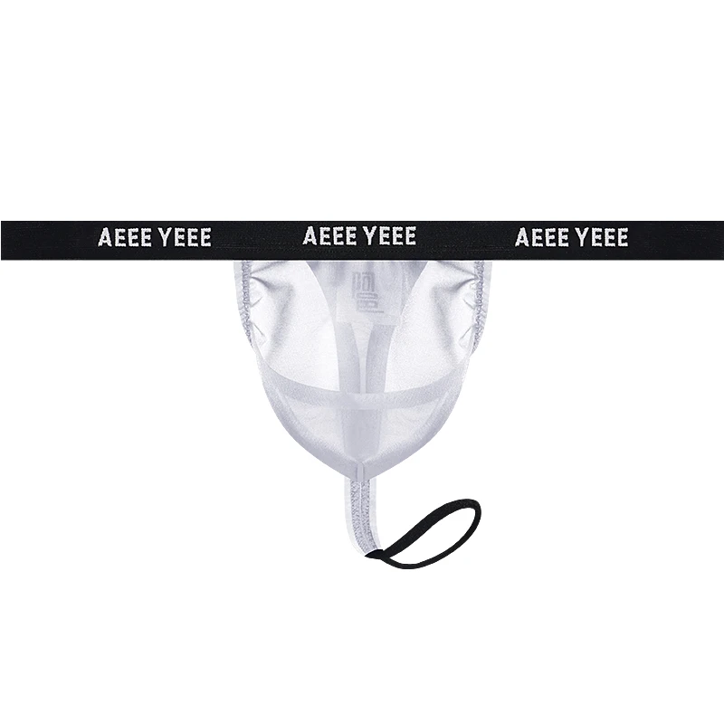 Men's Underwear Ultra-Thin Ice Silk U-Cut Sexy Thong Low-Rise Sheer T-Back
Men's Underwear Ultra-Thin Ice Silk U-Cut Sexy Thong Low-Rise Sheer T-Back