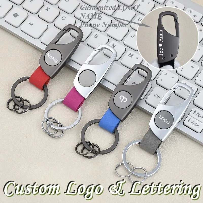 Customized Minimalist Leather Car Keychain Creative Gift Motorcycle Key Ring Laser Engraved Backpack Pendant Wholesale KeyRing
Customized Minimalist Leather Car Keychain Creative Gift Motorcycle Key Ring Laser Engraved Backpack Pendant Wholesale KeyRing