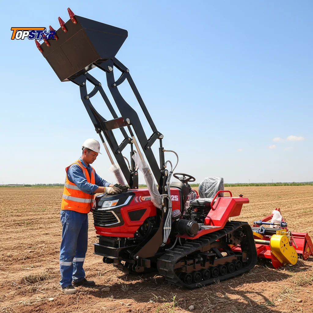 2025 Brand New 35hp All Terrain Crawler Tractor Anti-Skid Crawler Tractor for Muddy Hill Land
2025 Brand New 35hp All Terrain Crawler Tractor Anti-Skid Crawler Tractor for Muddy Hill Land