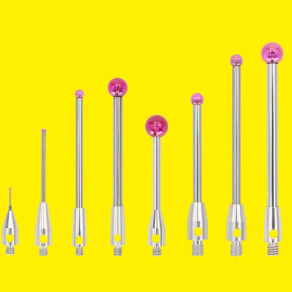 M2M3 three coordinate measuring probe, 3D measuring probe 0.5/1.0/ball head ruby measuring probe M2M3
M2M3 three coordinate measuring probe, 3D measuring probe 0.5/1.0/ball head ruby measuring probe M2M3