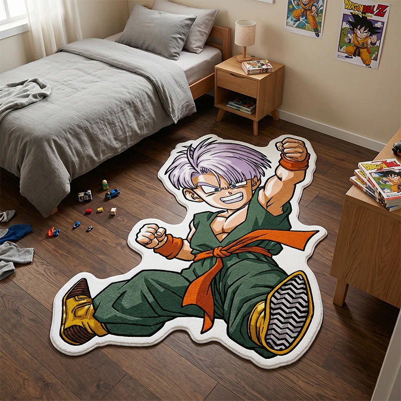 Dragon Ball Fan Art Kid Trunks Shaped Rug Creative Anime Floor Mat Gaming Room Decor Irregular Area Rug Bedroom Carpet
Dragon Ball Fan Art Kid Trunks Shaped Rug Creative Anime Floor Mat Gaming Room Decor Irregular Area Rug Bedroom Carpet