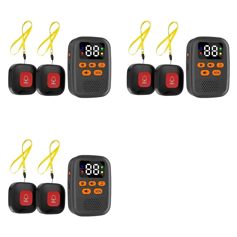 M09K 3X Wireless Caregiver Call Button,Caregiver Pager Elderly Monitoring With Vibration, Alert Button For Seniors
M09K 3X Wireless Caregiver Call Button,Caregiver Pager Elderly Monitoring With Vibration, Alert Button For Seniors