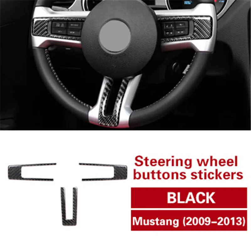 Car Steering Wheel Trim Decorative Stickers Carbon Fiber For Ford Mustang 2009-2013 Auto Styling Accessories
Car Steering Wheel Trim Decorative Stickers Carbon Fiber For Ford Mustang 2009-2013 Auto Styling Accessories