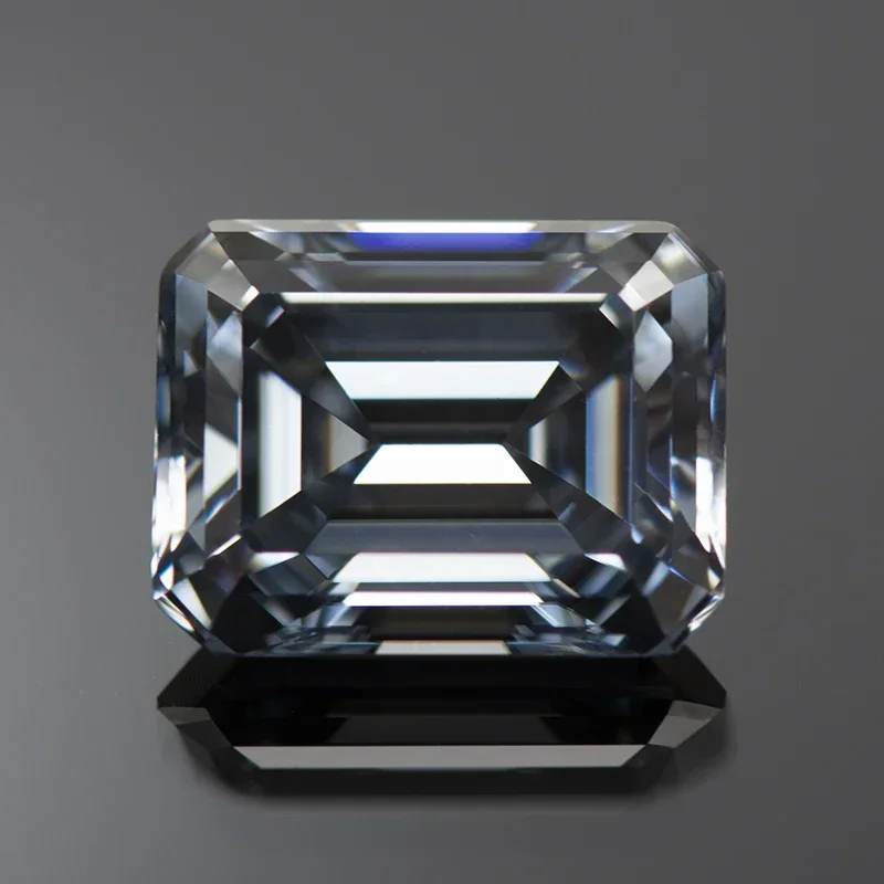 Moissanite Stone Gray Color Emerald Cut Gemstone Lab Grown Diamond Charms Woman Jewelry Making Materials With GRA Certificate
Moissanite Stone Gray Color Emerald Cut Gemstone Lab Grown Diamond Charms Woman Jewelry Making Materials With GRA Certificate