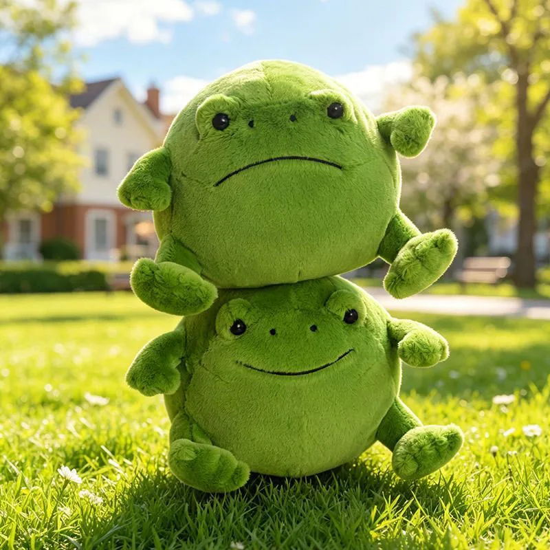 Cute Frog Plush Toy Soft Stuffed Animal Doll Kawaii Round Frog Plushie Pillow for Girls Kids Birthday Gift Home Decor Kawaii
Cute Frog Plush Toy Soft Stuffed Animal Doll Kawaii Round Frog Plushie Pillow for Girls Kids Birthday Gift Home Decor Kawaii