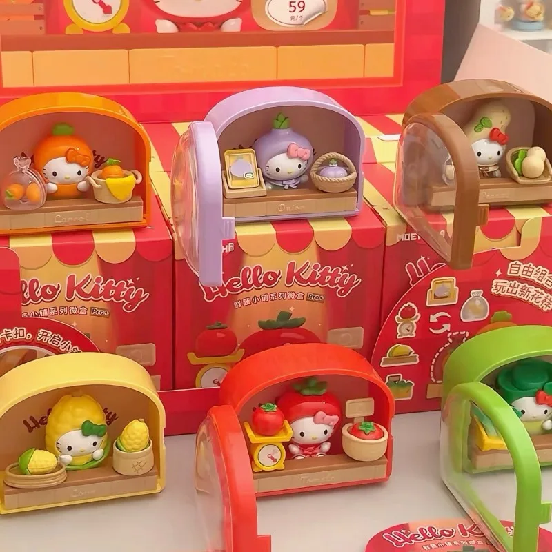 Sanrio Hello Kitty Fresh Vegetable Shop Series Blind Box Toys Anime Figure Collection Ornaments Birthday Gifts
Sanrio Hello Kitty Fresh Vegetable Shop Series Blind Box Toys Anime Figure Collection Ornaments Birthday Gifts