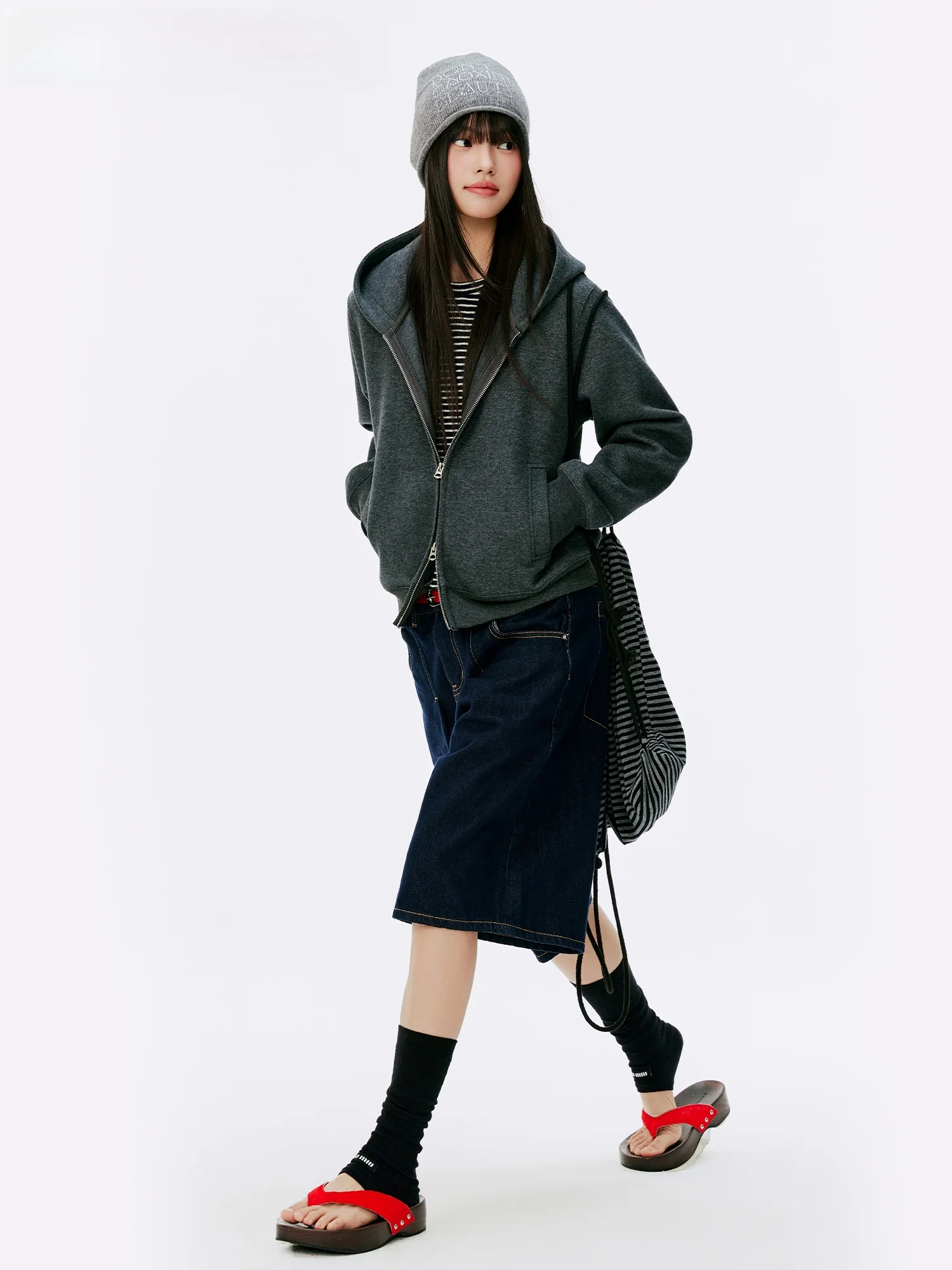 ay Zipper ort Jaet Women's Sle Korean Loose Fit Hooded Cardigan Spring Autumn Trendy Breathable Cotton Polyester Blend
ay Zipper ort Jaet Women's Sle Korean Loose Fit Hooded Cardigan Spring Autumn Trendy Breathable Cotton Polyester Blend