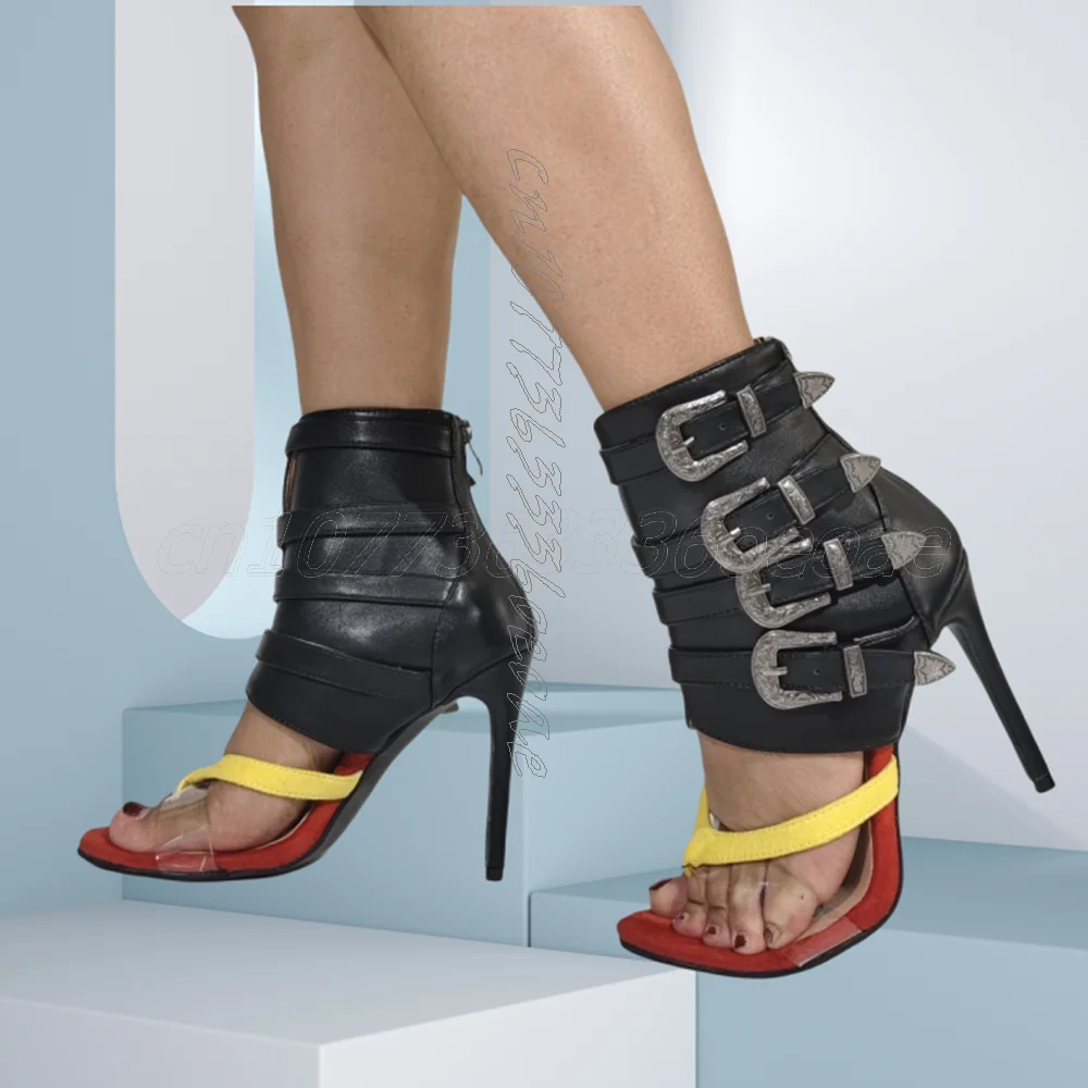 Mixed Color Split Toe Summer Sandals Buckle Belts Matte Leather Shoes Thin High Heels Fashion Shoes 2025 Zapatos Para Mujere
Mixed Color Split Toe Summer Sandals Buckle Belts Matte Leather Shoes Thin High Heels Fashion Shoes 2025 Zapatos Para Mujere