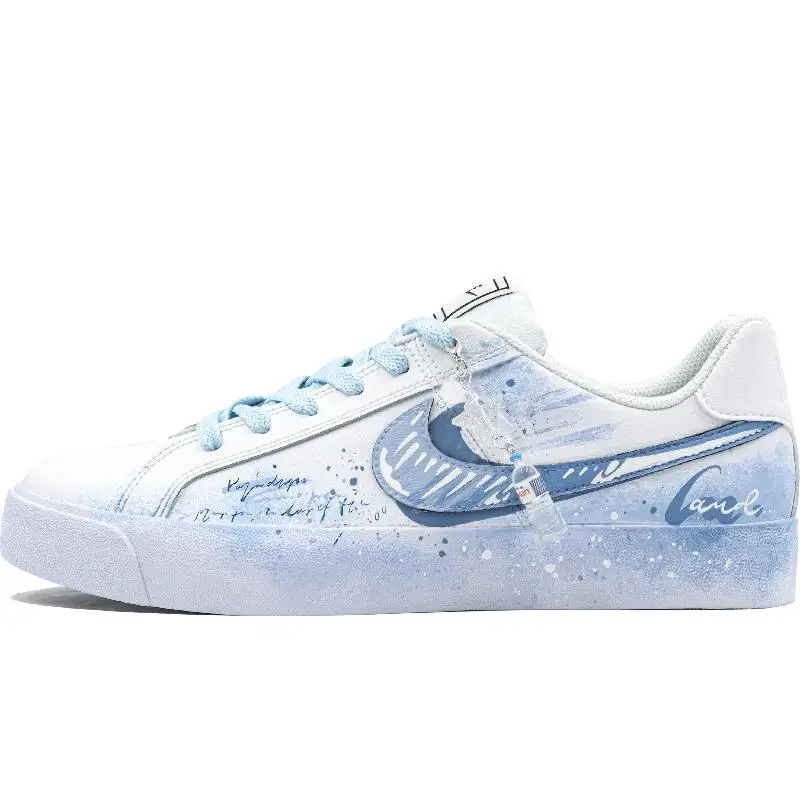 【Customize】Nike Court Royale Skateboarding Shoes Unisex Low-top Blue Sneakers shoes BQ4222-103
【Customize】Nike Court Royale Skateboarding Shoes Unisex Low-top Blue Sneakers shoes BQ4222-103