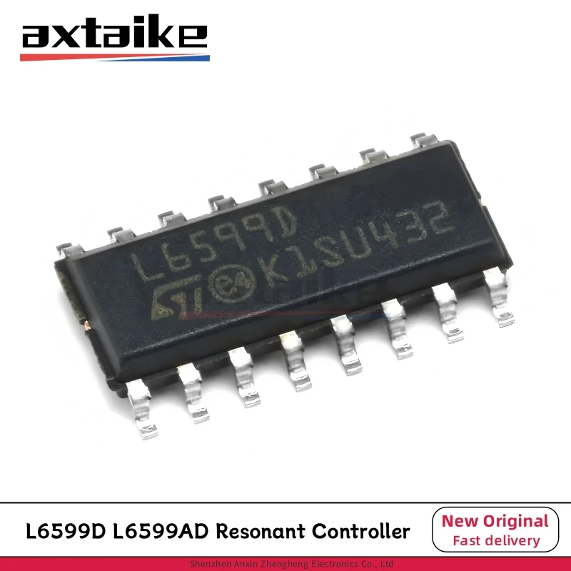 5PCS L6599D L6599AD SOP-16 L6599DTR L6599ADTR L6599 L6599A SMD Improved High-voltage Resonant Controller IC
5PCS L6599D L6599AD SOP-16 L6599DTR L6599ADTR L6599 L6599A SMD Improved High-voltage Resonant Controller IC