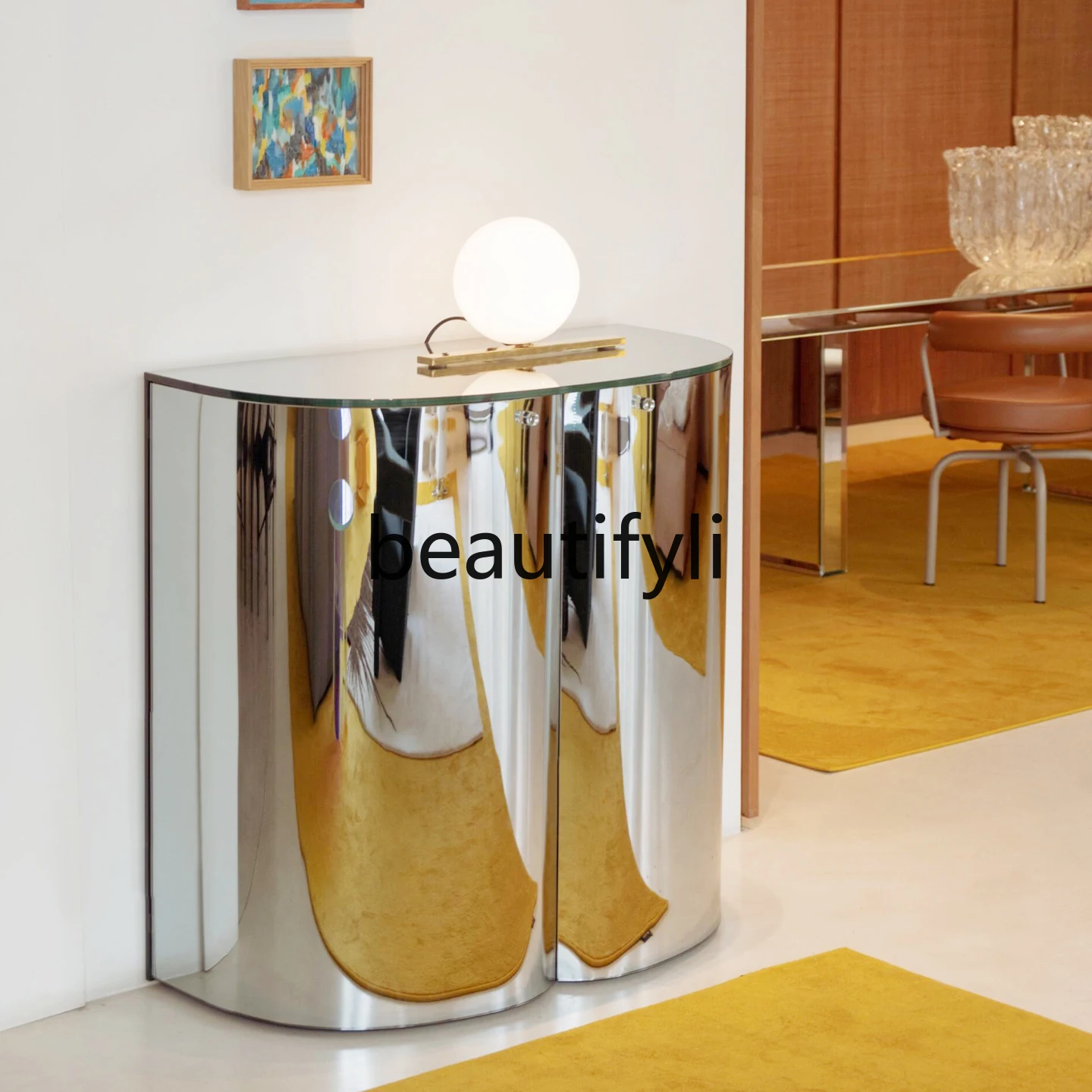 Italian Style Light Luxury Glass Wine Cabinet for Living Room Home Storage High-End Corner Cabinet
Italian Style Light Luxury Glass Wine Cabinet for Living Room Home Storage High-End Corner Cabinet