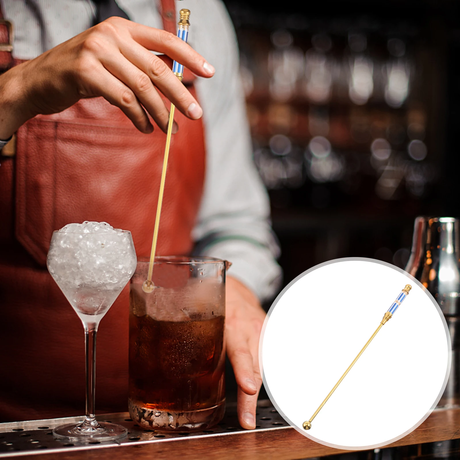 Long Stainless Steel Stirring Stick With Ceramic Handle For Milk Tea Coffee Cocktail Drink Mixing Eco Friendly Bar Tool
Long Stainless Steel Stirring Stick With Ceramic Handle For Milk Tea Coffee Cocktail Drink Mixing Eco Friendly Bar Tool