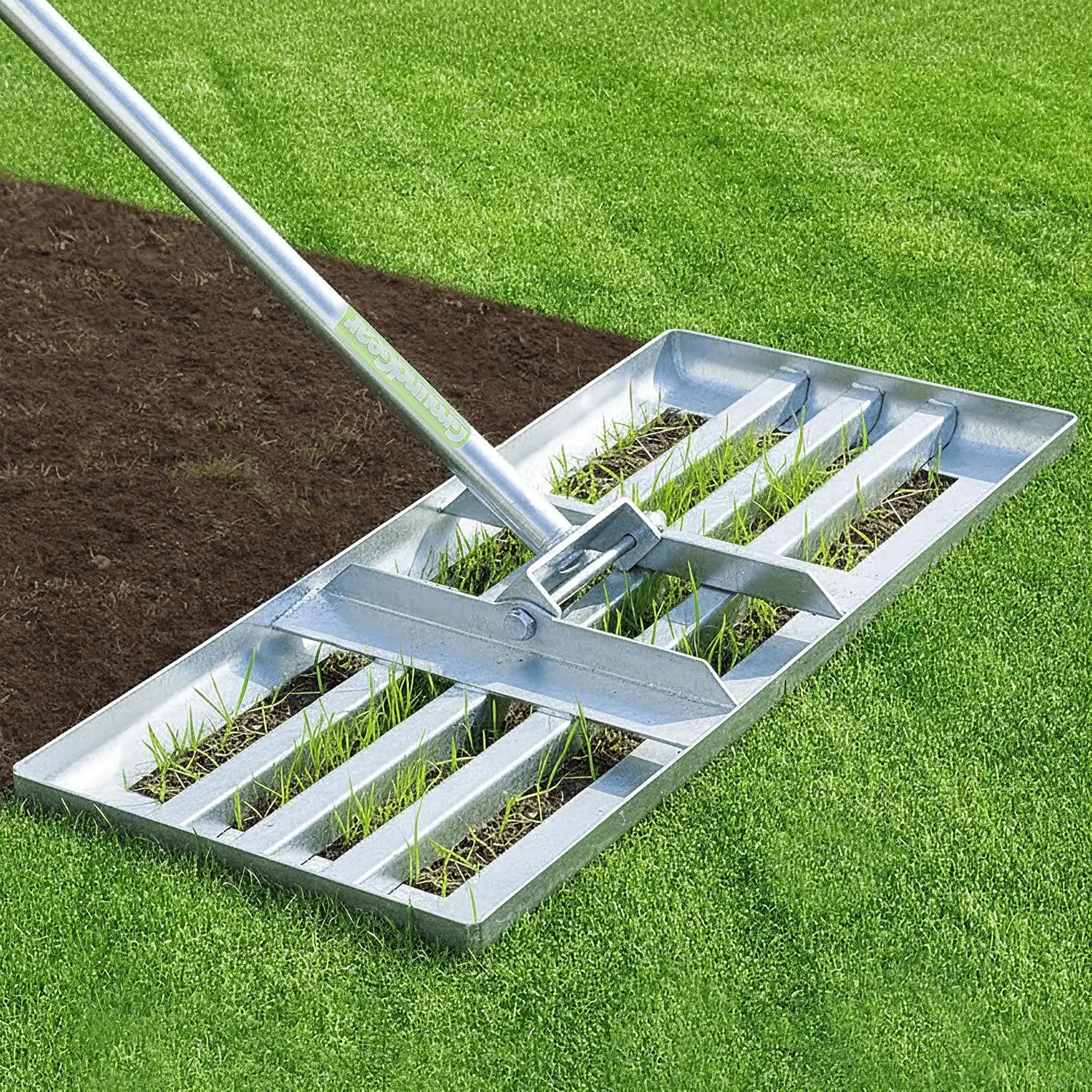 Heavy Duty 30x10 Inch Lawn Leveling Rake for Yard, Soil, Sand & Grass - Professional Landscape Tool
Heavy Duty 30x10 Inch Lawn Leveling Rake for Yard, Soil, Sand & Grass - Professional Landscape Tool