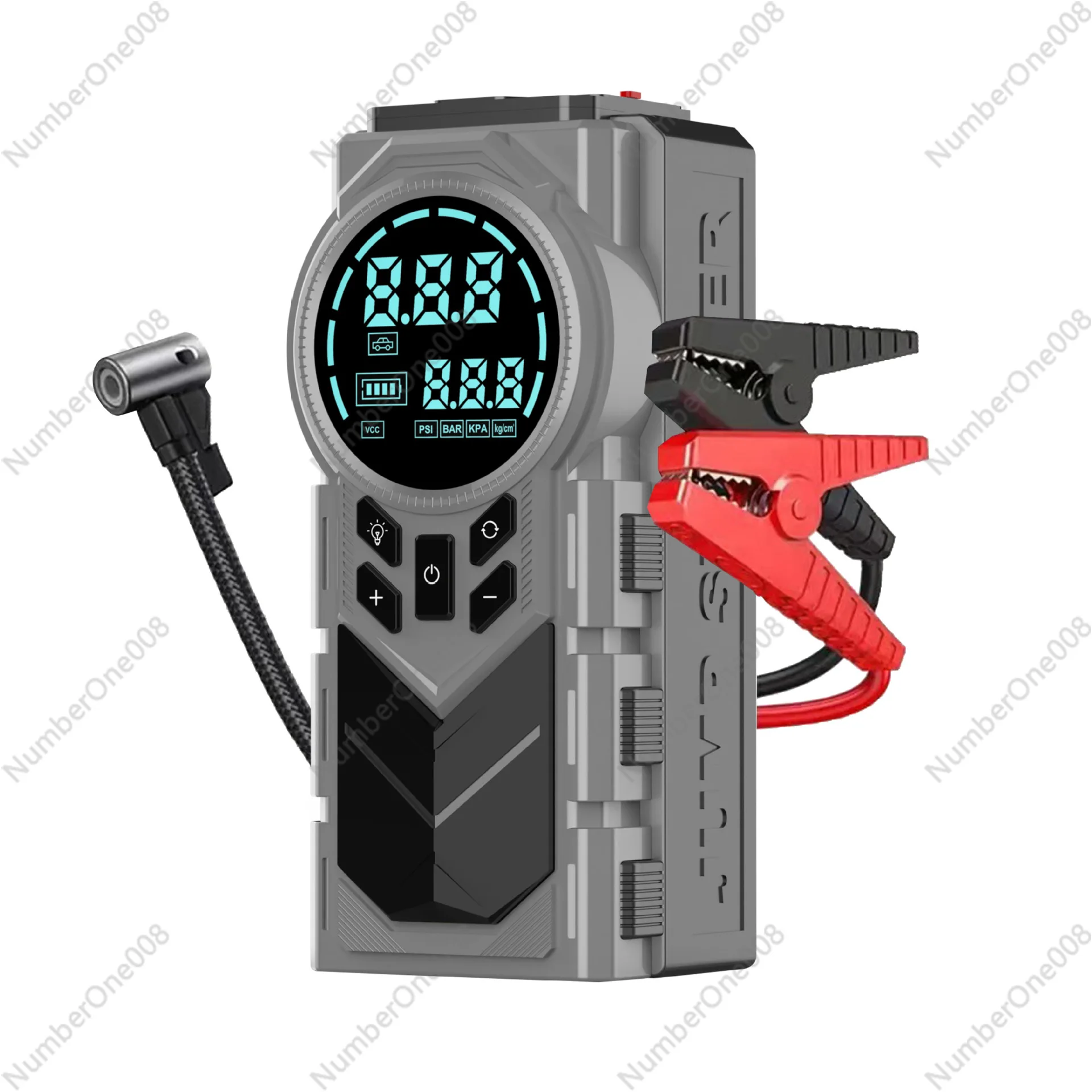 Car emergency start power supply, battery ignition all-in-one machine 12V car power on-board air pump
Car emergency start power supply, battery ignition all-in-one machine 12V car power on-board air pump