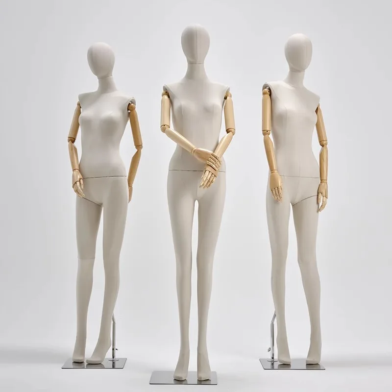 Clothing store model display stand full body doll human wedding dress window model high-end women's clothing window display prop
Clothing store model display stand full body doll human wedding dress window model high-end women's clothing window display prop