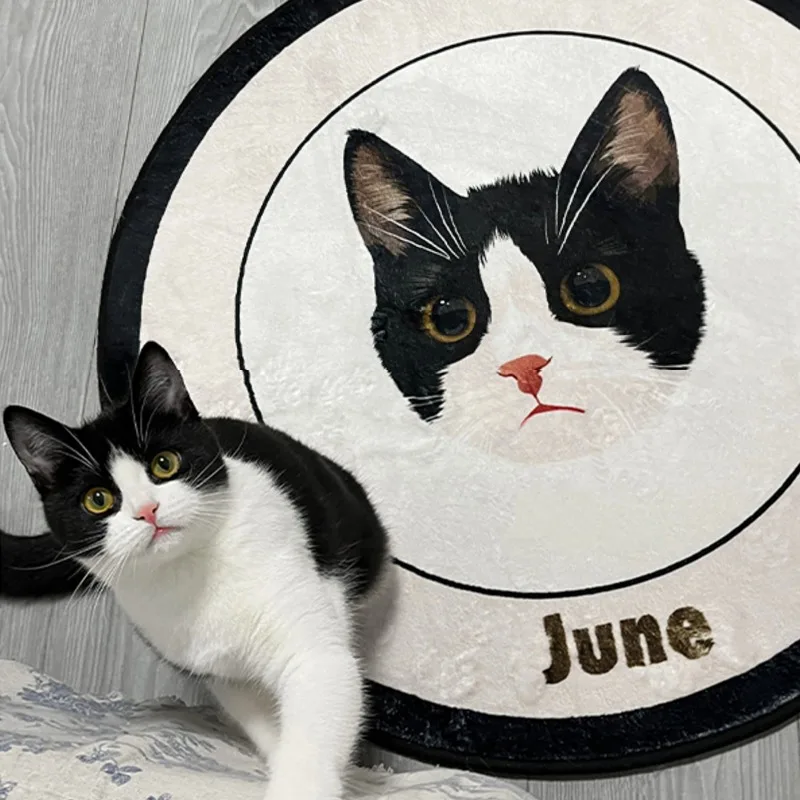 Round Carpet Bedroom Living Room Rug Home Decoration Cat Dog Cute Floor Mat Cartoon Bedside Area Rugs Soft Plush Foot Mats
Round Carpet Bedroom Living Room Rug Home Decoration Cat Dog Cute Floor Mat Cartoon Bedside Area Rugs Soft Plush Foot Mats