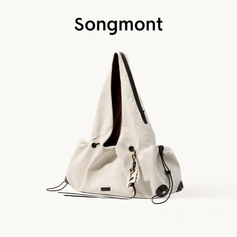 Сумка для подмышек серии Songmont, нишевая сумка через плечо большой вместимости, сумка 
Сумка для подмышек серии Songmont, нишевая сумка через плечо большой вместимости, сумка