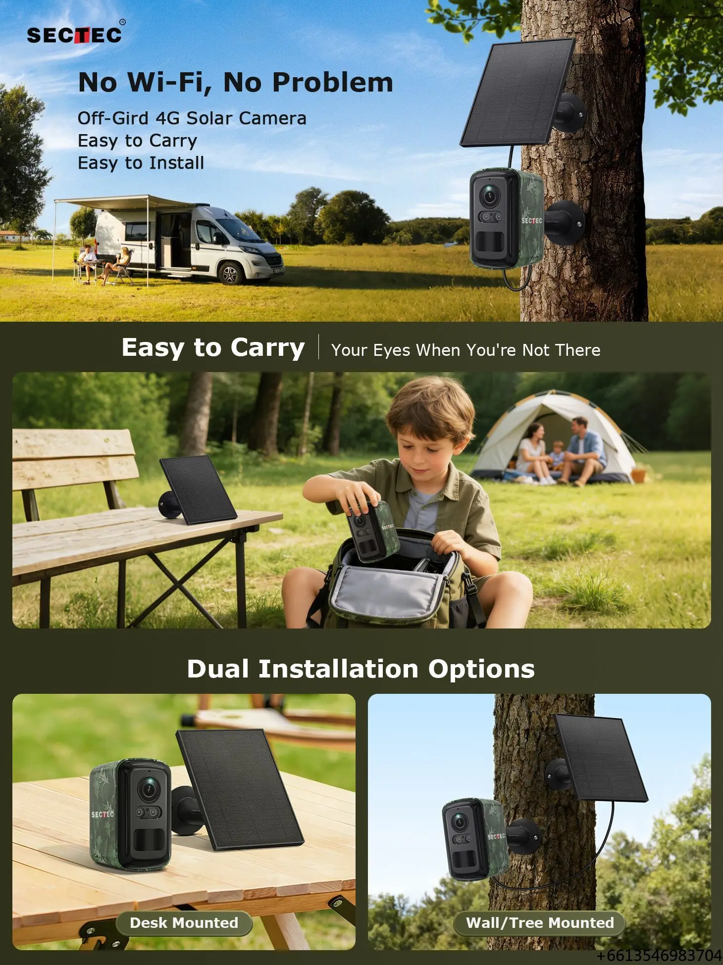 SECTEC UBox Pro Mini Solar Battery AI Camera 4G Wifi IP Waterproof Wall-mounted Ceiling Installation WiFi PTZ Hidden Camera
SECTEC UBox Pro Mini Solar Battery AI Camera 4G Wifi IP Waterproof Wall-mounted Ceiling Installation WiFi PTZ Hidden Camera