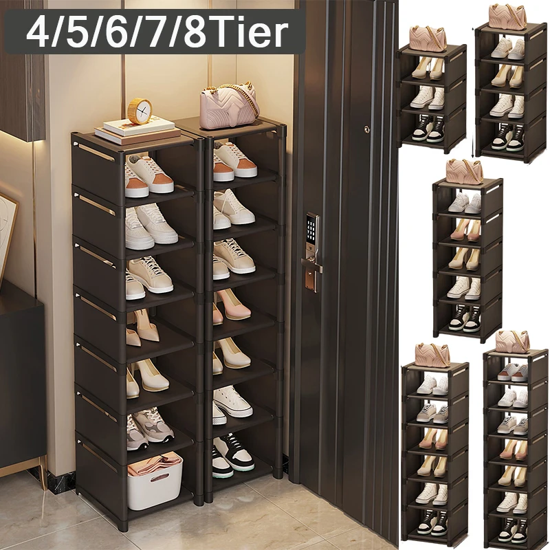 4/5/6/7/8Tier Entrance Shoe Rack,shoe Rack Organizer,for Wall Corner Shoes Shelf Adjustable Shoe Cabinet Shoes Storage/Zapatero
4/5/6/7/8Tier Entrance Shoe Rack,shoe Rack Organizer,for Wall Corner Shoes Shelf Adjustable Shoe Cabinet Shoes Storage/Zapatero