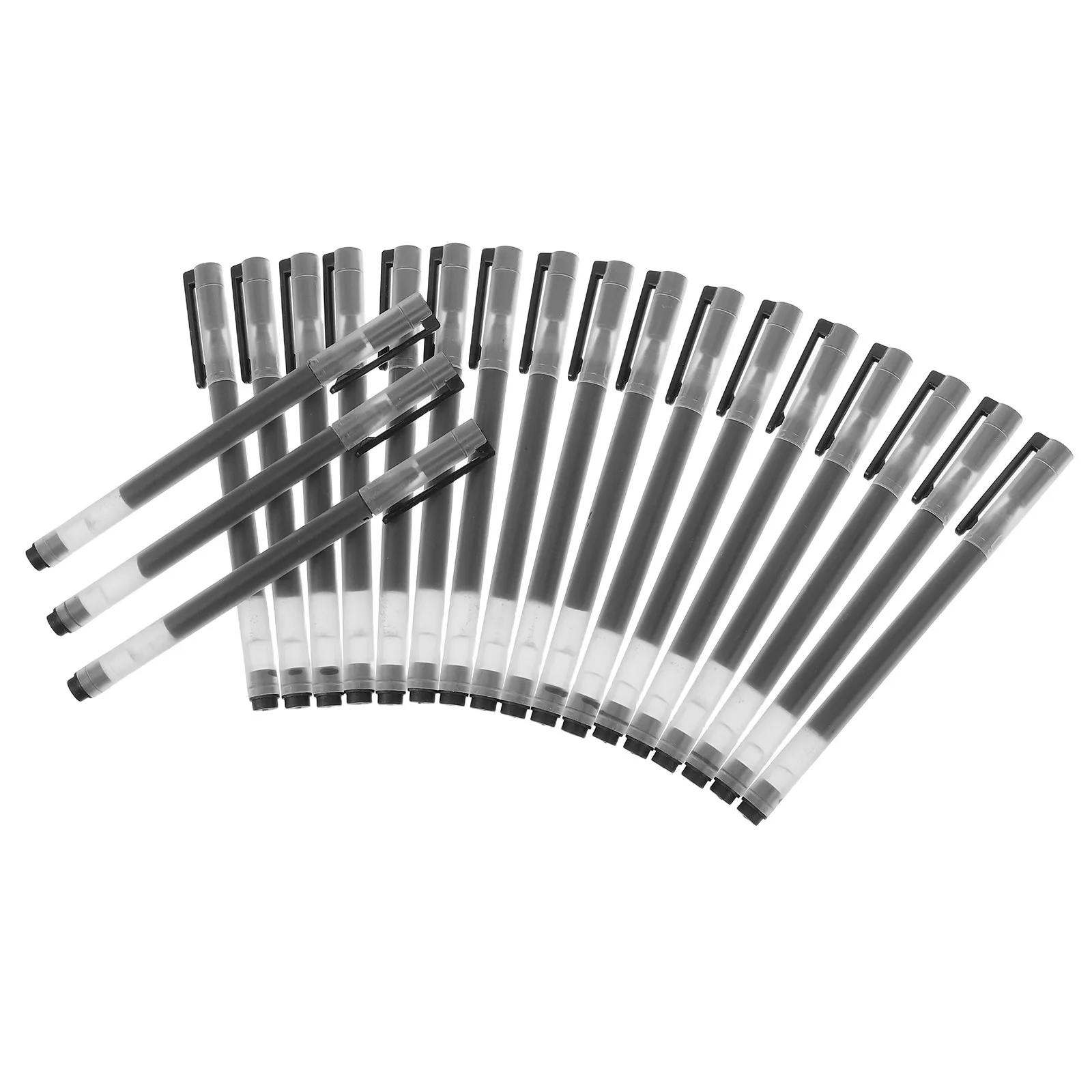 20Pcs Professional Black Liquid Ink Pens 0.5mm Smudge Free Smooth Flow Comfort Grip for Business Notes Journaling
20Pcs Professional Black Liquid Ink Pens 0.5mm Smudge Free Smooth Flow Comfort Grip for Business Notes Journaling