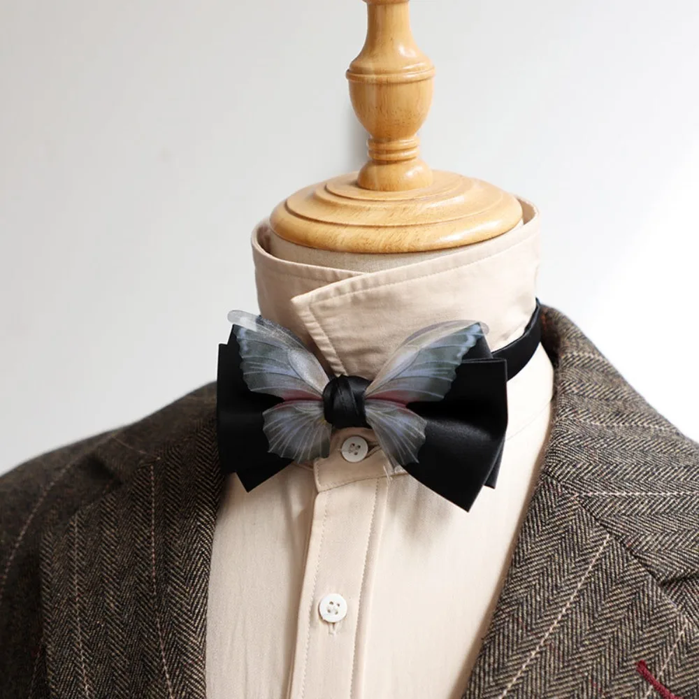 Creative Solid Color Butterfly Bow Tie Soft Adjustable Men Necktie Organza Bowknot Bridegroom Groomsman Cravat Shirt
Creative Solid Color Butterfly Bow Tie Soft Adjustable Men Necktie Organza Bowknot Bridegroom Groomsman Cravat Shirt