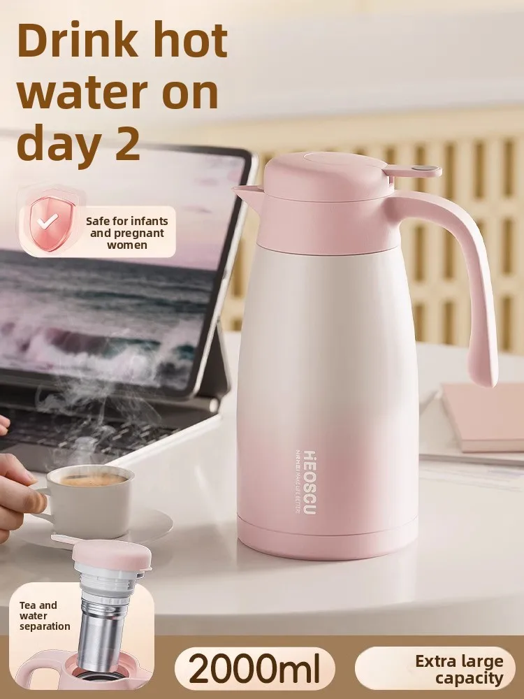 New 2026 Large Capacity 316 Stainless Steel Insulated Water Pot for Office Home Student Dormitory Hot Water Bottle
New 2026 Large Capacity 316 Stainless Steel Insulated Water Pot for Office Home Student Dormitory Hot Water Bottle