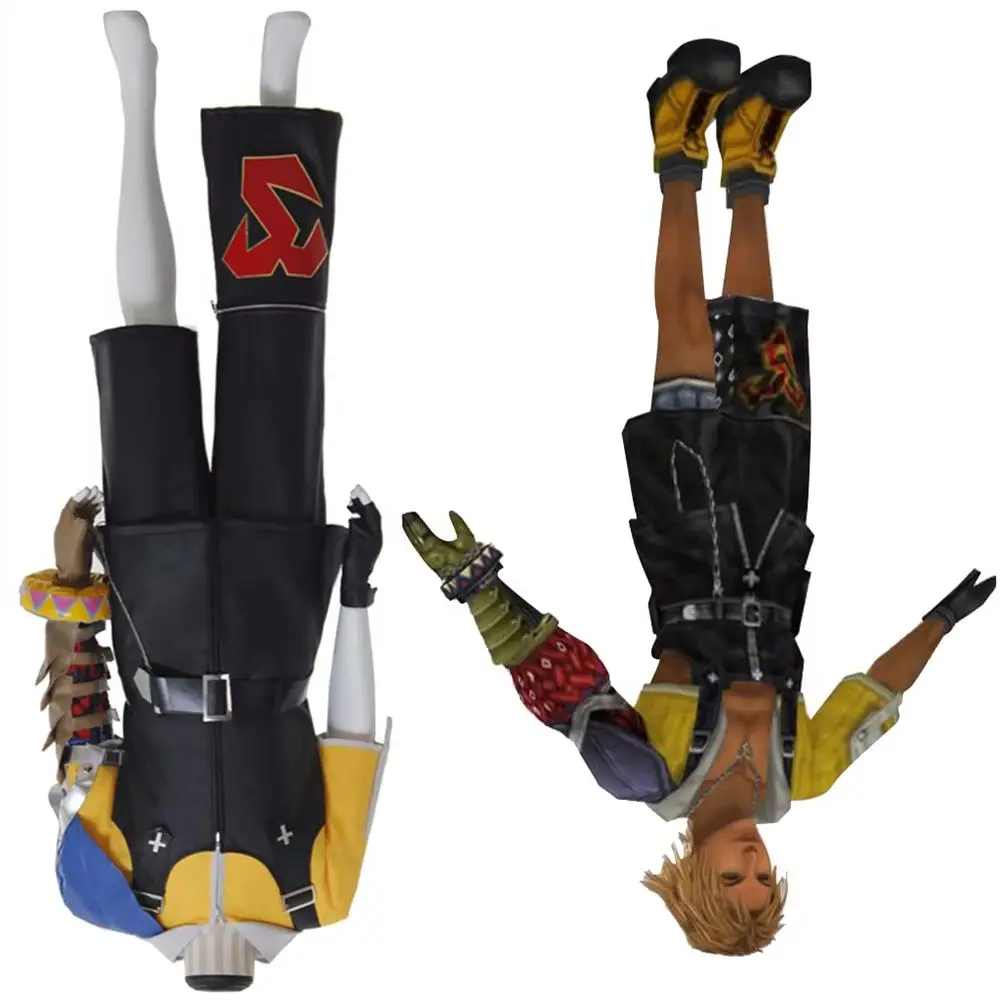 Game FFX Tidus Cosplay Costume Men Fancy Combat Uniform Suit Halloween Carnival Party Outfits
Game FFX Tidus Cosplay Costume Men Fancy Combat Uniform Suit Halloween Carnival Party Outfits