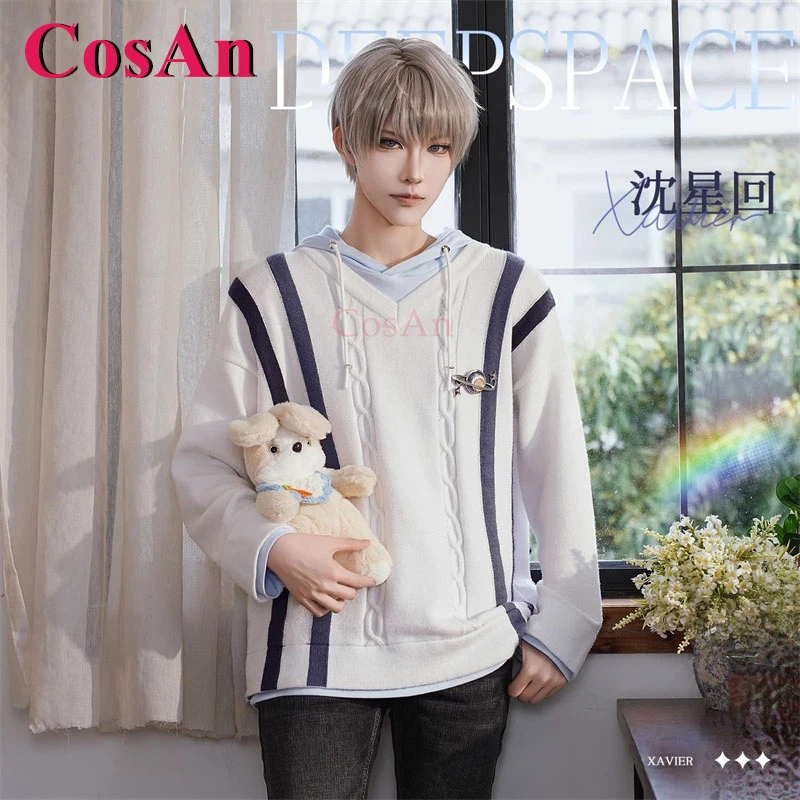CosAn Game Love And Deepspace Xavier Cosplay Costumes Pleasant Time Fashion Handsome Hoodie Halloween Party Role Play Clothing
CosAn Game Love And Deepspace Xavier Cosplay Costumes Pleasant Time Fashion Handsome Hoodie Halloween Party Role Play Clothing
