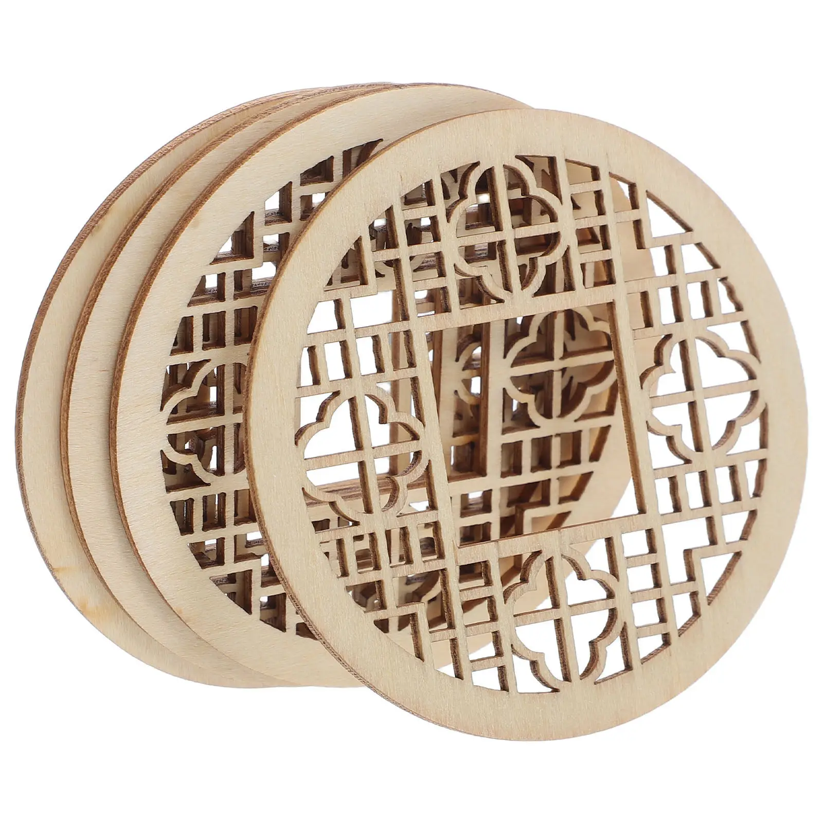 4Pcs Miniature Chinese Window Wooden Frame Engraved Parts for Mini House Supplies DIY Craft Decoration Tiny House Accessories
4Pcs Miniature Chinese Window Wooden Frame Engraved Parts for Mini House Supplies DIY Craft Decoration Tiny House Accessories