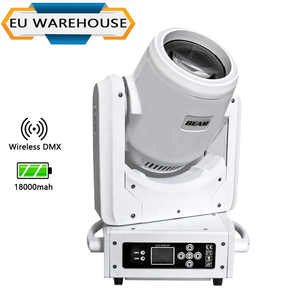 EU Warehouse 2pcs White Housing Beam Moving Head 100w With Wireless DMX Sharpy Lights for DJ Wedding Effects Event
EU Warehouse 2pcs White Housing Beam Moving Head 100w With Wireless DMX Sharpy Lights for DJ Wedding Effects Event