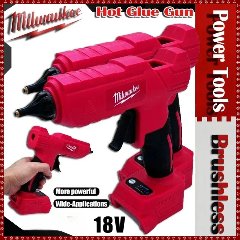 Беспроводной термоклеевой пистолет Milwaukee для DIY-работ, пистолет для горячего расплава клея, инструмент для сварки, пистолет для клеевых стержней, для аккумулятора Milwaukee
Беспроводной термоклеевой пистолет Milwaukee для DIY-работ, пистолет для горячего расплава клея, инструмент для сварки, пистолет для клеевых стержней, для аккумулятора Milwaukee