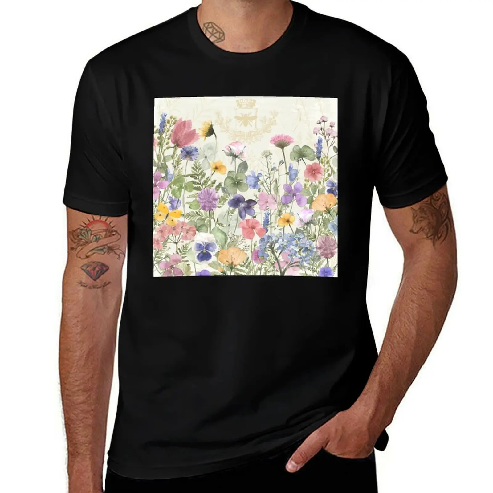 Summer Honey Wild Garden Flowers Nature Floral art T-Shirt Short sleeve tee shirts graphic tee Men's t-shirt
Summer Honey Wild Garden Flowers Nature Floral art T-Shirt Short sleeve tee shirts graphic tee Men's t-shirt