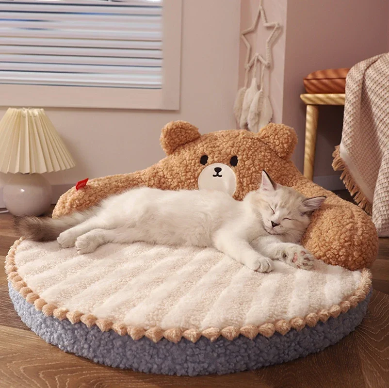 Removable Cat Bed Dog Sofa Pet Pad Cat Nest Pet Bed for Small Medium Dogs Cats Comfortable Plush Puppy Bed Pet Supplies
Removable Cat Bed Dog Sofa Pet Pad Cat Nest Pet Bed for Small Medium Dogs Cats Comfortable Plush Puppy Bed Pet Supplies