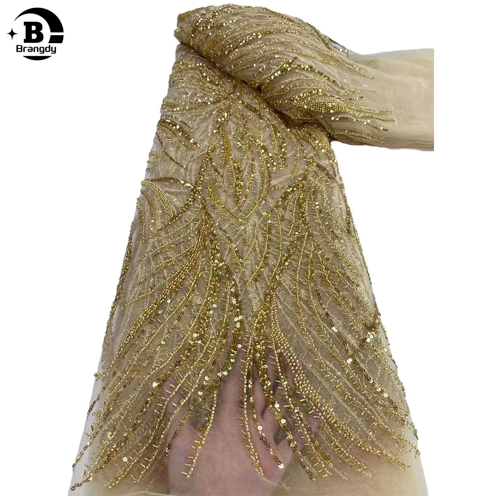 Luxury 2023 High Quality African Embroidery Groom Lace Fabric Nigerian French Sequins Lace Fabric For Wedding Party Dress Z60026
Luxury 2023 High Quality African Embroidery Groom Lace Fabric Nigerian French Sequins Lace Fabric For Wedding Party Dress Z60026
