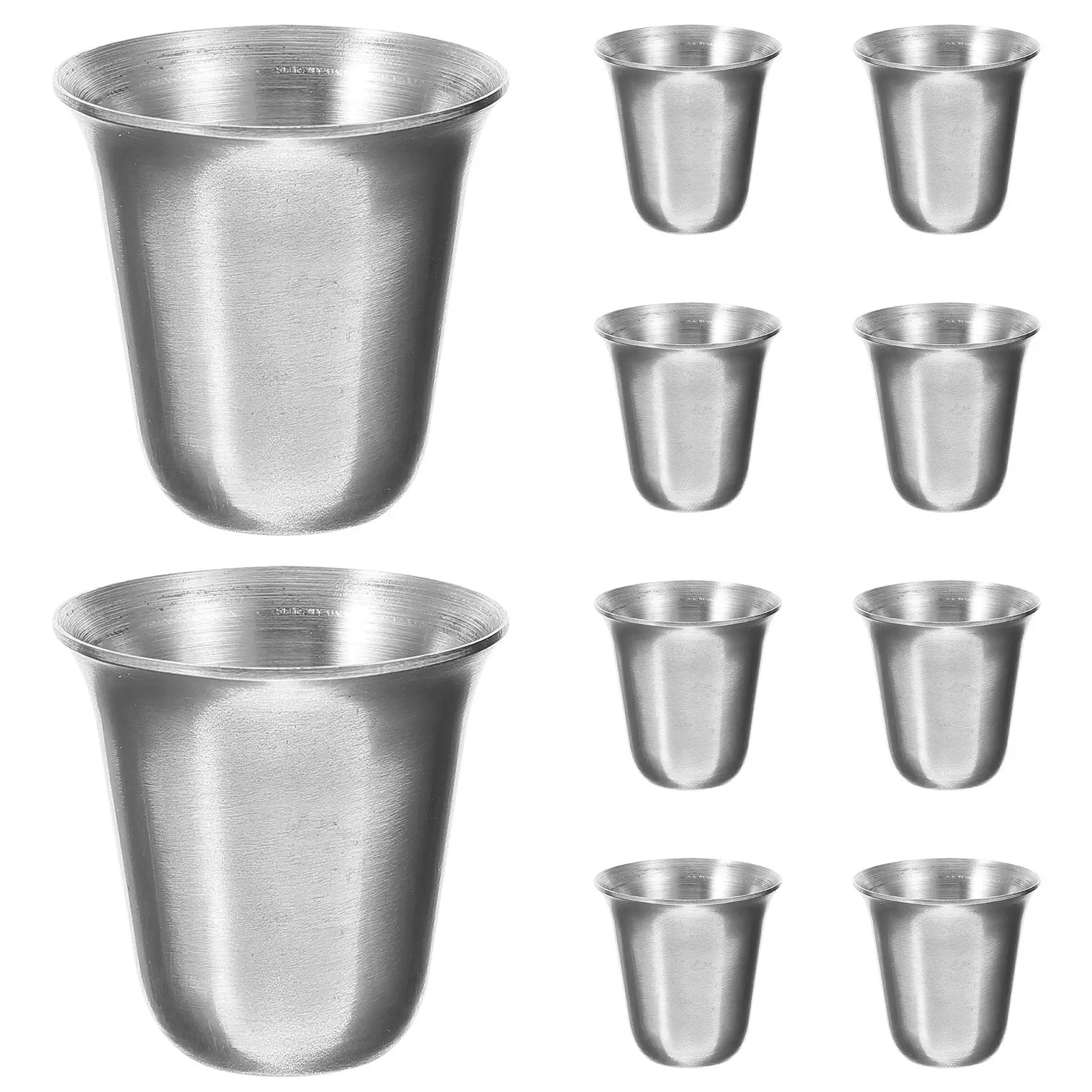 10 Pcs Chalice Metal Religious Cup Beer Communions Mug Cups Portable Utensils Stainless Steel
10 Pcs Chalice Metal Religious Cup Beer Communions Mug Cups Portable Utensils Stainless Steel