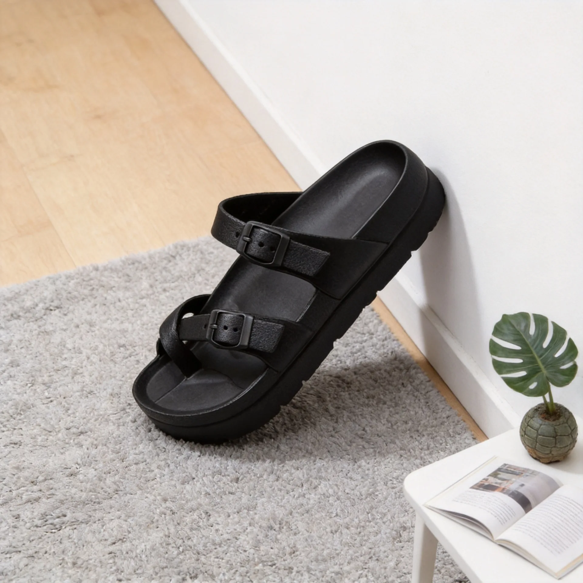 New Fashion Women Sandals Comfortable Women's Slippers High Quality EVA Women Flip-flops Nonslip Soft Integrated Slippers
New Fashion Women Sandals Comfortable Women's Slippers High Quality EVA Women Flip-flops Nonslip Soft Integrated Slippers