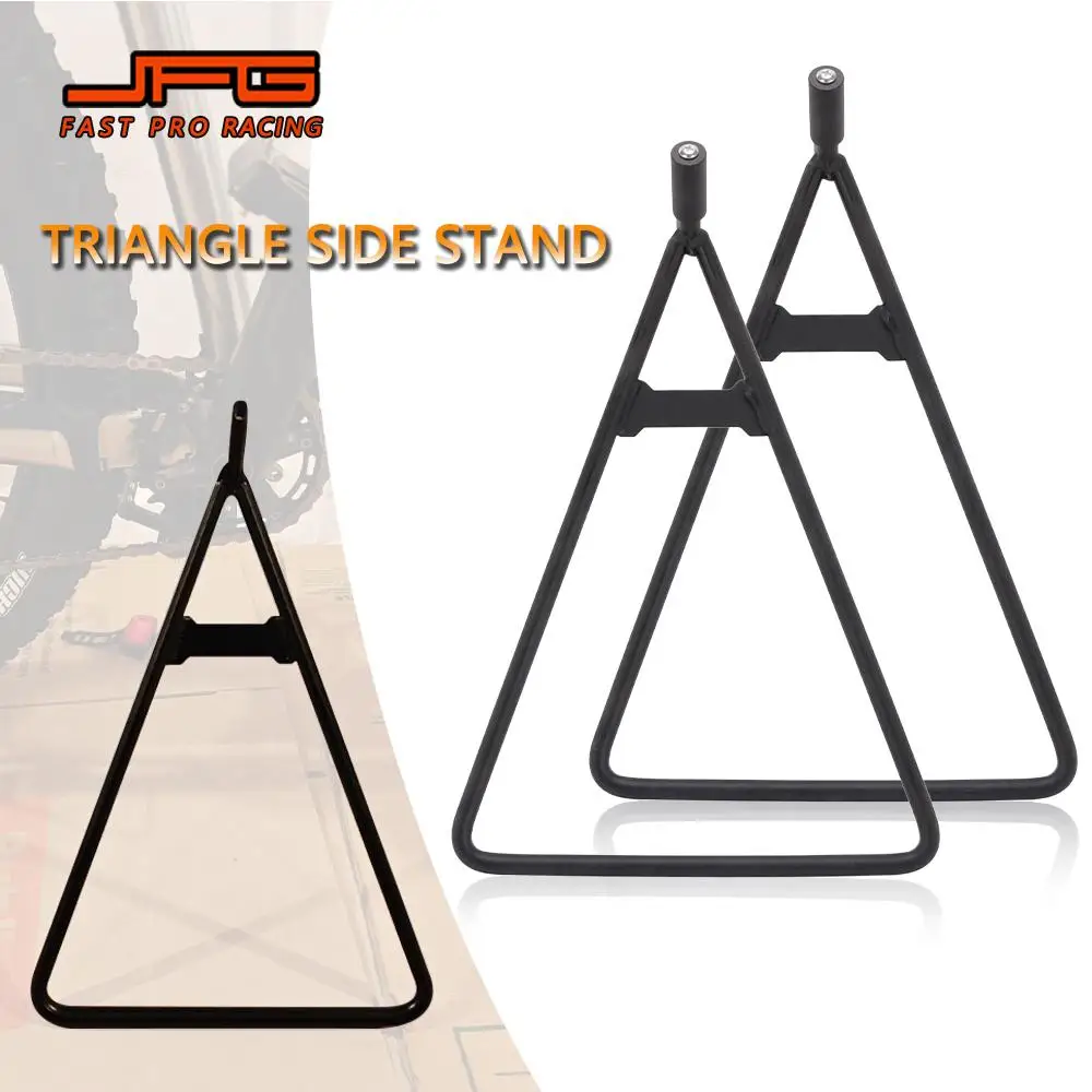 Подставка для мотоцикла, боковая подставка, треугольная подставка, универсальная для KTM Yamaha Honda Kawasaki Dirt Bike 80-500cc, мотокросс, внедорожный
Подставка для мотоцикла, боковая подставка, треугольная подставка, универсальная для KTM Yamaha Honda Kawasaki Dirt Bike 80-500cc, мотокросс, внедорожный