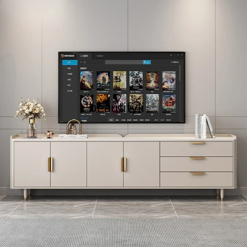 B6 Light luxury TV cabinet Solid wood heightened bedside cabinet Living room rock slab bucket cabinet combination
B6 Light luxury TV cabinet Solid wood heightened bedside cabinet Living room rock slab bucket cabinet combination
