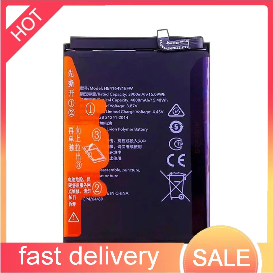 4000Mah For Huawei Honor X40i Play 6T Pro 7T HB416491EFW High-Efficiency Mobile Phone Battery
4000Mah For Huawei Honor X40i Play 6T Pro 7T HB416491EFW High-Efficiency Mobile Phone Battery