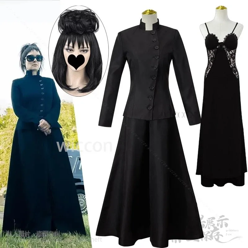 asdh8@Cosplay Beetlee Movie Lydia Cosplay Costume Black Top Culotte Outfit For Women Halloween Christmas Party Suit Lolita Wigs
asdh8@Cosplay Beetlee Movie Lydia Cosplay Costume Black Top Culotte Outfit For Women Halloween Christmas Party Suit Lolita Wigs